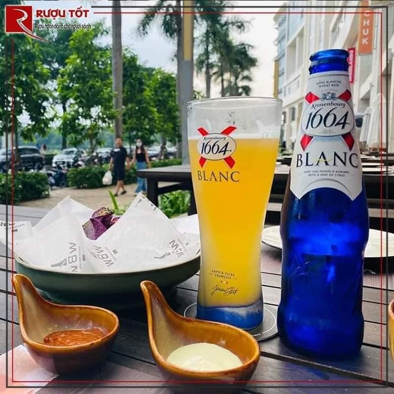 Bia Kronenbourg 1664 Blanc – Thùng 24 chai 330ml
