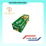 Bia Carlsberg Pilsner - Thùng 12 lon 330ml