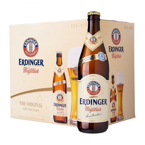 Bia Erdinger Weissbier 5.3% Đức – Chai 500ml