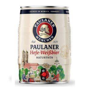 Bia Paulaner Weissbier 5.5% – Bom 5L Đức
