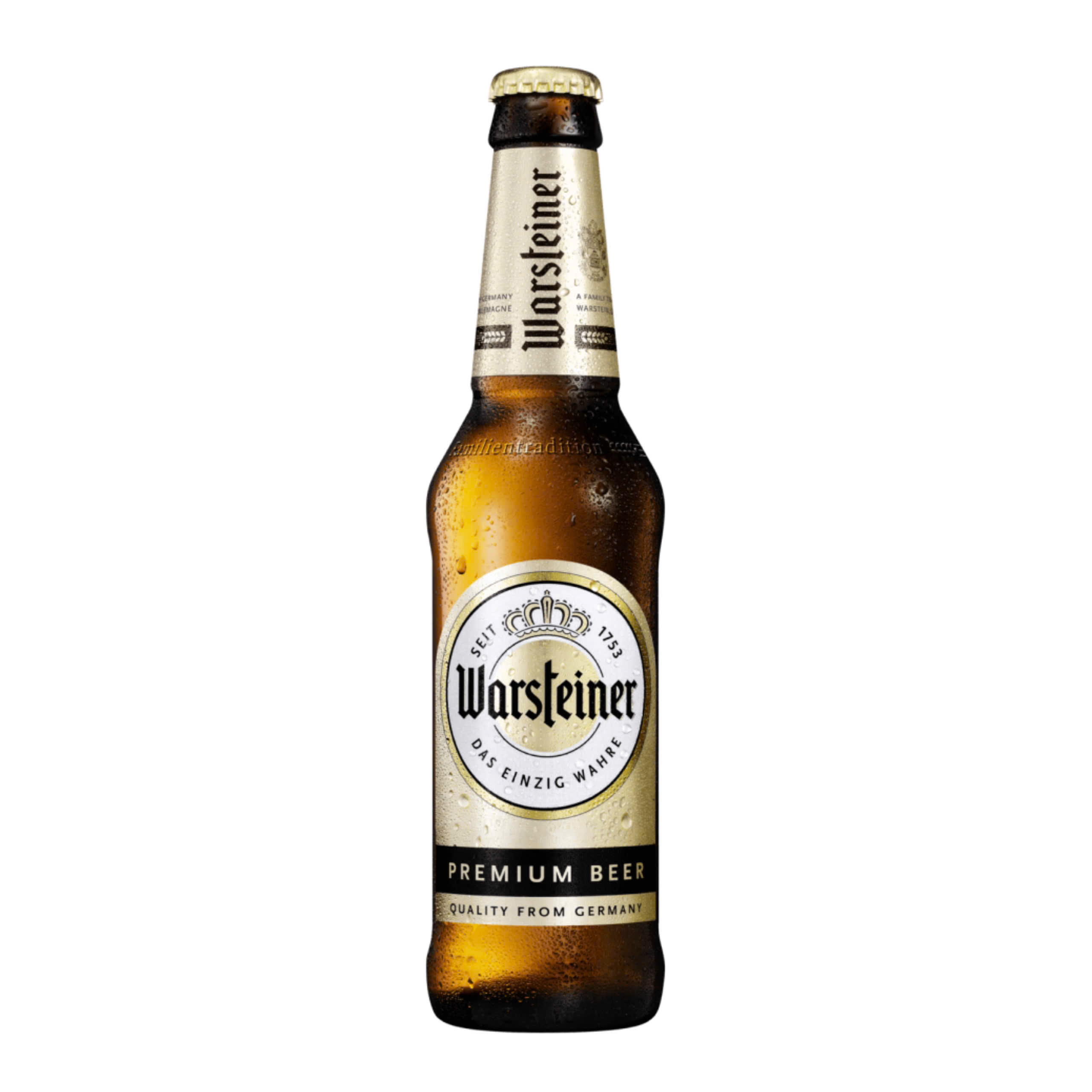 Bia Warsteiner Premium 4.8% – Chai 330ml – Đức