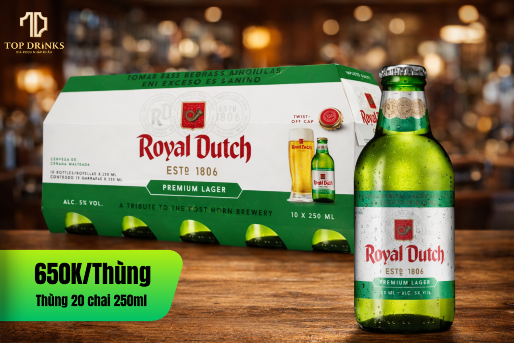 Review Bia Royal Dutch: Đẳng Cấp Bia Nhập Khẩu Từ Hà Lan